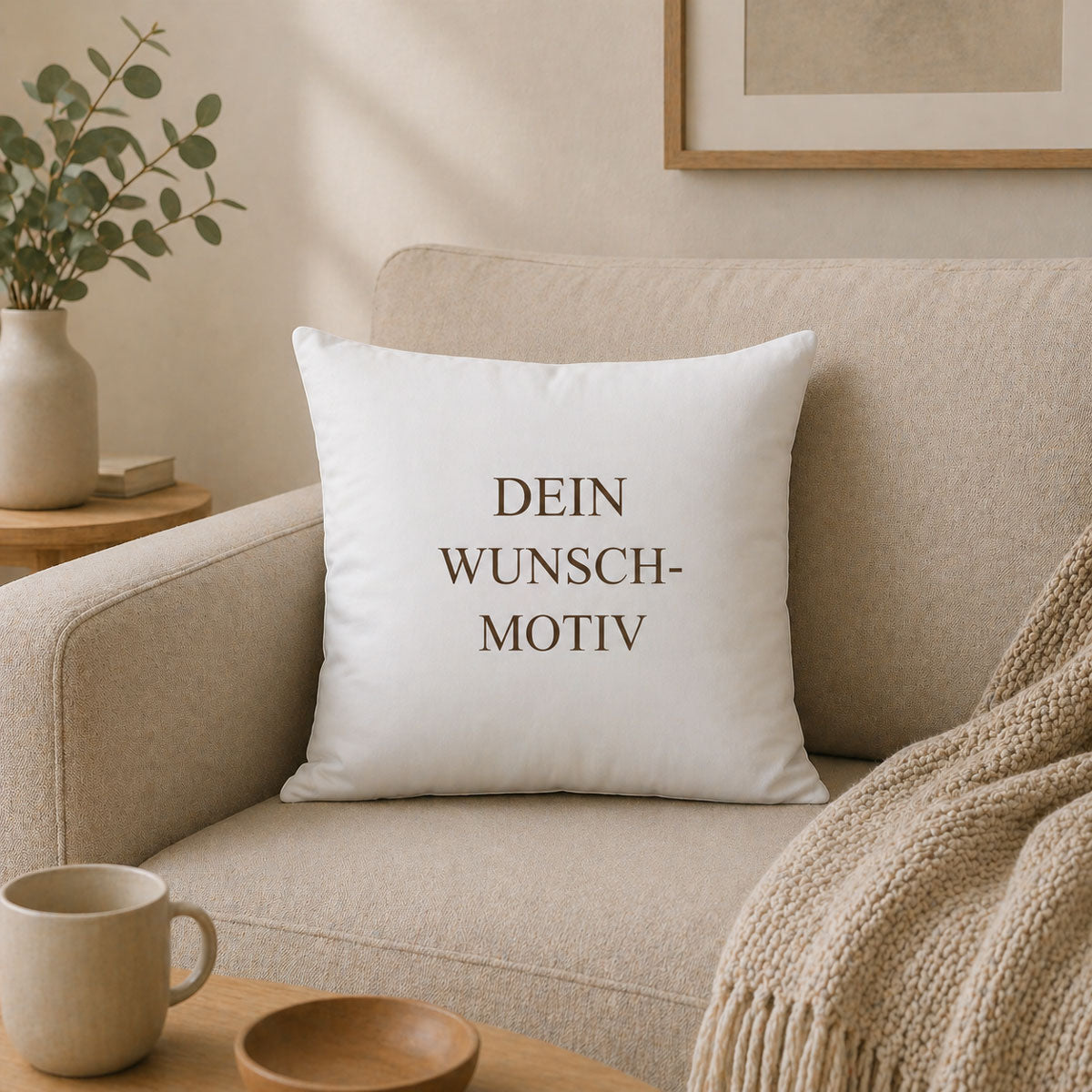 Kissen mit Deinem Wunschmotiv