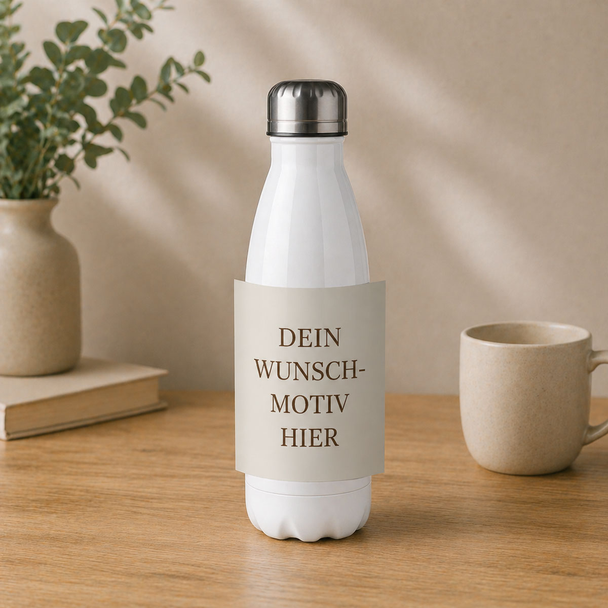 Thermoflasche mit Deinem Wunschmotiv